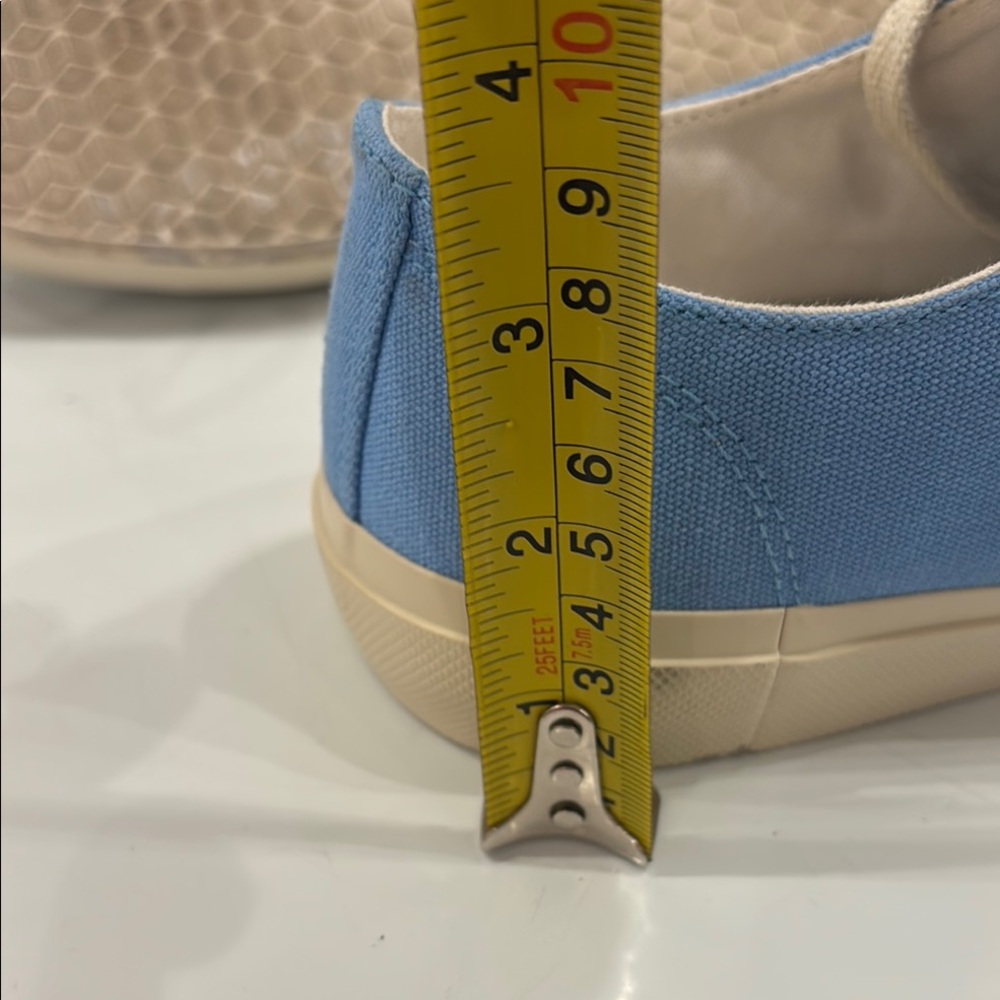 Veja Blue Canvas Sneakers 39 Women’s Like New Carolina Blue - Picture 7 of 7
